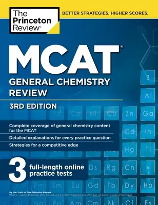 MCAT General Chemistry Review, 3. vydání - MCAT General Chemistry Review, 3rd Edition