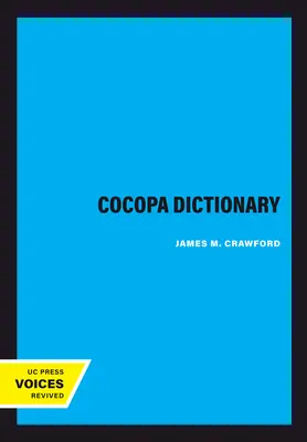 Slovník Cocopa: Svazek 114 - Cocopa Dictionary: Volume 114