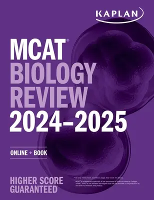 MCAT Biology Review 2024-2025: Online + kniha - MCAT Biology Review 2024-2025: Online + Book