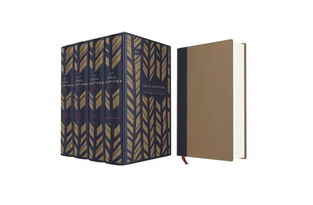 NIV, projekt Sola Scriptura Bible: The Complete Collection, Cloth over Board, Navy/Tan: Znovuobjevte svaté umění čtení - NIV, the Sola Scriptura Bible Project: The Complete Collection, Cloth Over Board, Navy/Tan: Rediscover the Holy Art of Reading