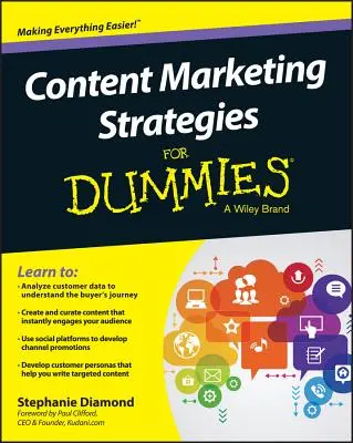 Strategie obsahového marketingu pro hlupáky - Content Marketing Strategies for Dummies
