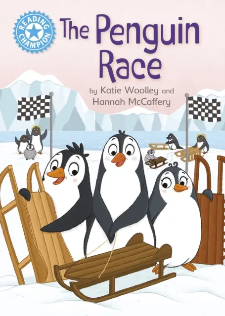 Čtenářský šampion: Závod tučňáků - nezávislé čtení Modrá 4 - Reading Champion: The Penguin Race - Independent Reading Blue 4