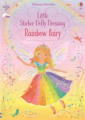Malá samolepka Dolly Oblékání Duhová víla - Little Sticker Dolly Dressing Rainbow Fairy