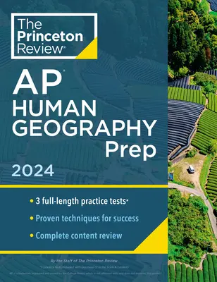 Princeton Review AP Human Geography Prep, 15. vydání: 3 cvičné testy + kompletní přehled obsahu + strategie a techniky - Princeton Review AP Human Geography Prep, 15th Edition: 3 Practice Tests + Complete Content Review + Strategies & Techniques