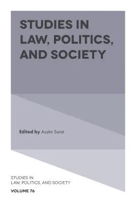 Studie z oblasti práva, politiky a společnosti - Studies in Law, Politics, and Society