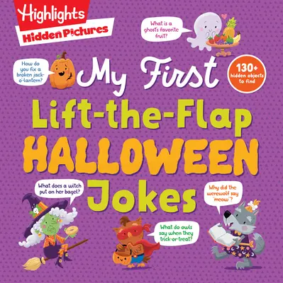 Skryté obrázky Moje první zvedací klapka Halloweenské vtipy - Hidden Pictures My First Lift-The-Flap Halloween Jokes