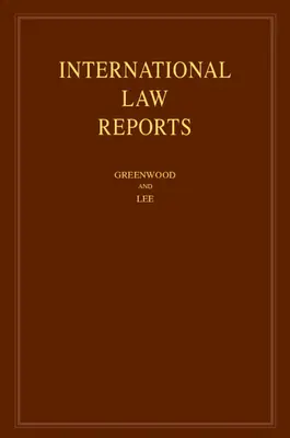 Zprávy o mezinárodním právu: Svazek 201 - International Law Reports: Volume 201