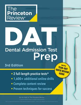 Princeton Review DAT Prep, 3. vydání - Princeton Review DAT Prep, 3rd Edition