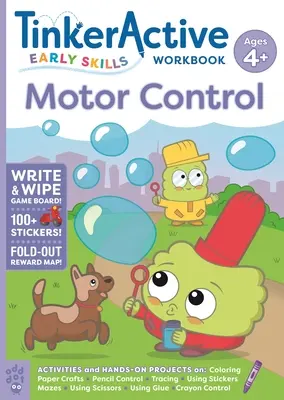 Tinkeractive Early Skills Motor Control Pracovní sešit pro věk 4+ - Tinkeractive Early Skills Motor Control Workbook Ages 4+