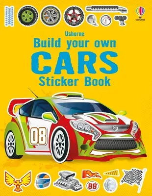 Sestavte si vlastní auta Samolepková knížka - Build Your Own Cars Sticker Book