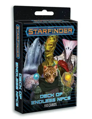 Starfinder balíček nekonečných Nks - Starfinder Deck of Endless Npcs