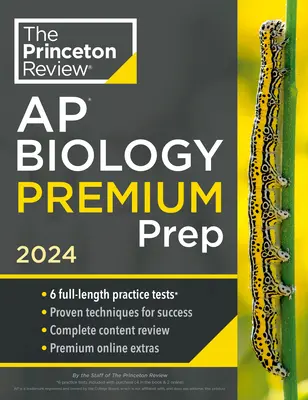 Princeton Review AP Biology Premium Prep, 26. vydání: 6 cvičných testů + kompletní přehled obsahu + strategie a techniky - Princeton Review AP Biology Premium Prep, 26th Edition: 6 Practice Tests + Complete Content Review + Strategies & Techniques