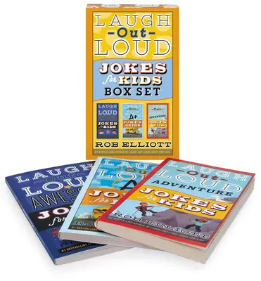 Krabicová sada vtipů pro děti, které se smějí nahlas: Vtipy pro děti, vtipy pro děti A+ a dobrodružné vtipy pro děti. - Laugh-Out-Loud Jokes for Kids Box Set: Awesome Jokes for Kids, A+ Jokes for Kids, and Adventure Jokes for Kids