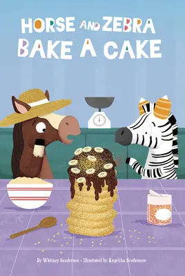 Kůň a zebra pečou dort - Horse and Zebra Bake a Cake