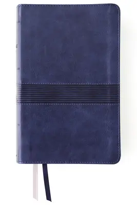 Niv, Studentská bible, Osobní velikost, Leathersoft, Námořnická modrá, Indexováno palcem, Komfortní tisk - Niv, Student Bible, Personal Size, Leathersoft, Navy, Thumb Indexed, Comfort Print