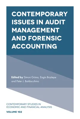 Současné otázky řízení auditu a forenzního účetnictví - Contemporary Issues in Audit Management and Forensic Accounting