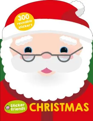Samolepky přátel: Vánoce: Více než 300 samolepek k opakovanému použití - Sticker Friends: Christmas: Over 300 Reusable Stickers