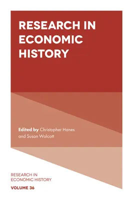 Výzkum hospodářských dějin - Research in Economic History