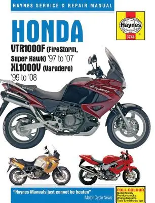 Honda VTR1000F (Firestorm, Superhawk) (97 - 08) a Xl1000V (Varadero) (99 - 08) - Honda VTR1000F (Firestorm, Superhawk) (97 - 08) & Xl1000V (Varadero) (99 - 08)