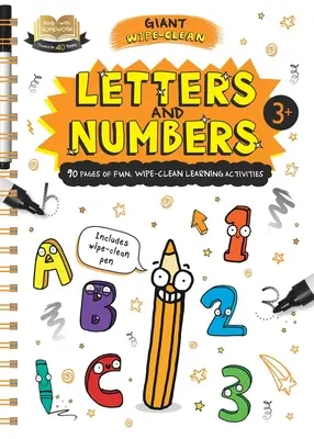 Pomoc s domácími úkoly: Písmena a číslice: Obří pracovní sešit pro děti od 3 let: Čísla a znaky. - Help with Homework Letters & Numbers: Giant Wipe-Clean Workbook for 3+ Year-Olds