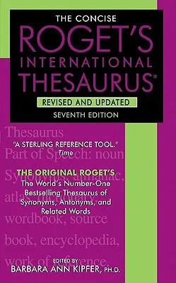 Stručný Rogetův mezinárodní tezaurus - The Concise Roget's International Thesaurus