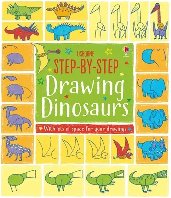 Kreslení dinosaurů krok za krokem - Step-By-Step Drawing Dinosaurs
