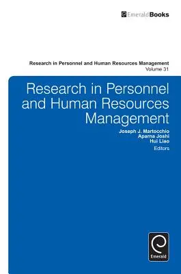 Výzkum v oblasti personálního řízení a řízení lidských zdrojů - Research in Personnel and Human Resources Management
