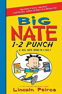 Big Nate 1-2 Punch: 2 knihy Big Nate v 1 krabici!: Obsahuje knihy Velký Nate a Velký Nate znovu útočí. - Big Nate 1-2 Punch: 2 Big Nate Books in 1 Box!: Includes Big Nate and Big Nate Strikes Again