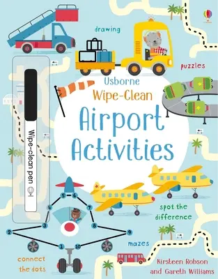 Aktivity na letišti - Wipe-Clean Airport Activities