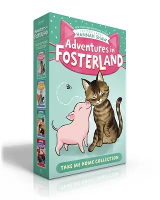 Dobrodružství v zemi pěstounů Vezmi si mě domů Collection (Boxed Set): Emmett a Jez; Super špenát; Jezevčík mládě; Snowpea, královna štěňat (sada) - Adventures in Fosterland Take Me Home Collection (Boxed Set): Emmett and Jez; Super Spinach; Baby Badger; Snowpea the Puppy Queen