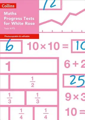 Collins Tests & Assessment - Year 4/P5 Maths Progress Tests for White Rose (Testy a hodnocení pro 4. a 5. ročník) - Collins Tests & Assessment - Year 4/P5 Maths Progress Tests for White Rose