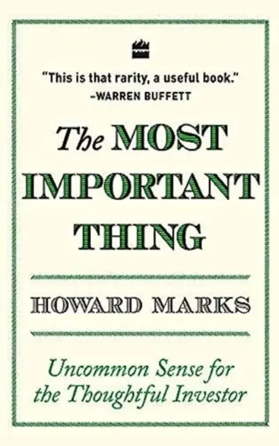 Nejdůležitější věc - The Most Important Thing