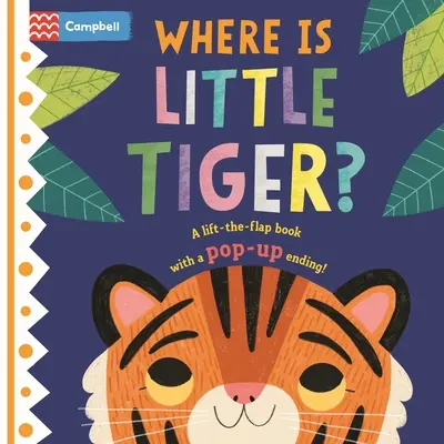 Kde je malý tygr? Zvedací knížka s vyskakovacím koncem! - Where Is Little Tiger?: The Lift-The-Flap Book with a Pop-Up Ending!
