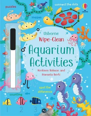 Stírací aktivity v akváriu - Wipe-Clean Aquarium Activities