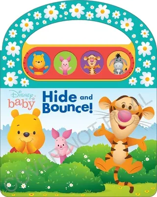 Disney Baby: Schovej se a skákej! Zvuková knížka - Disney Baby: Hide-And-Bounce! Sound Book