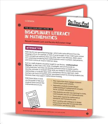 Příručka k oborové gramotnosti v matematice na vlastní kůži - The On-Your-Feet Guide to Disciplinary Literacy in Mathematics