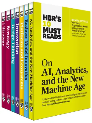 Sbírka 10 povinných titulů o technologiích a strategii od Hbr (7 knih) - Hbr's 10 Must Reads on Technology and Strategy Collection (7 Books)