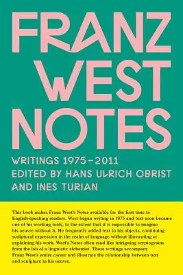 Franz West: West: Zápisky - Franz West: Notes
