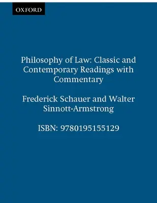 Filozofie práva: Klasická a současná četba s komentářem - Philosophy of Law: Classic and Contemporary Readings with Commentary