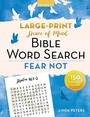Pokoj mysli Biblické hledání slov: Nebojte se - Peace of Mind Bible Word Search: Fear Not