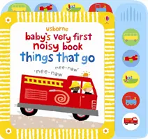 Dětská první hlučná knížka Věci, které jdou - Baby's Very First Noisy Book Things That Go