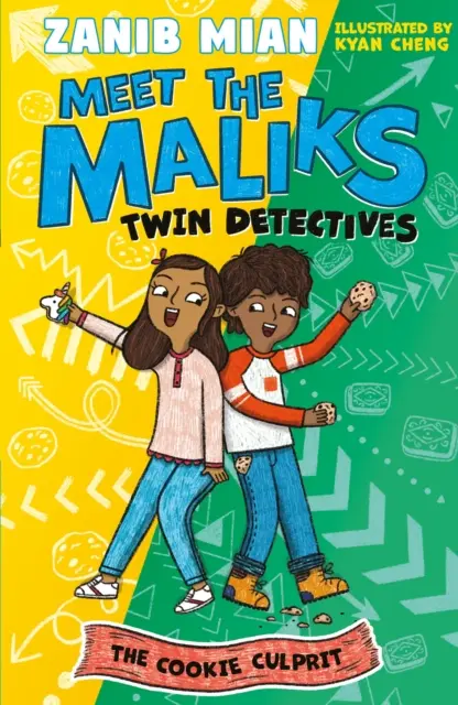 Seznamte se s Malikovými - Detektivové-dvojčata: Sušenkový pachatel - kniha 1 - Meet the Maliks - Twin Detectives: The Cookie Culprit - Book 1