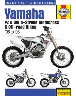 Yamaha YZ & WR čtyřtaktní motokrosové a terénní motocykly (98 - 08) - Yamaha YZ & WR 4-Stroke Motocross & Off-road Bikes (98 - 08)
