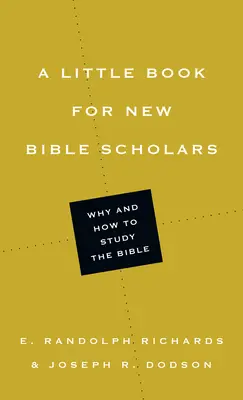 Malá kniha pro začínající biblisty - A Little Book for New Bible Scholars