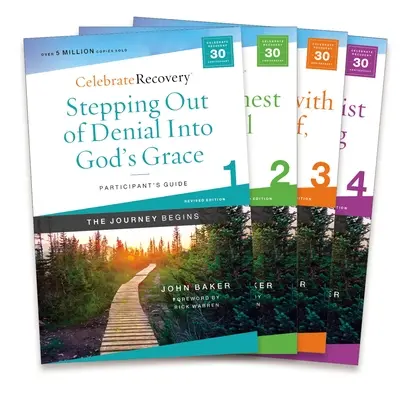 Celebrate Recovery Updated Participant's Guide Set, Volumes 1-4 - Program zotavení založený na osmi principech z blahoslavenství - Celebrate Recovery Updated Participant's Guide Set, Volumes 1-4 - A Recovery Program Based on Eight Principles from the Beatitudes