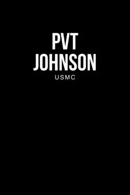 Vojín Johnson: Usmc - Pvt Johnson: Usmc
