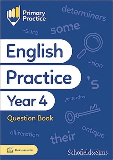 Cvičení z angličtiny pro 4. ročník, sešit otázek, věk 8-9 let - Primary Practice English Year 4 Question Book, Ages 8-9