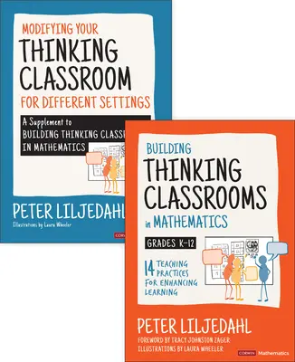 BUNDLE: Liljedahl: Building Thinking Classrooms in Mathematics, Grades K-12 + Liljedahl: Modifikace třídy pro výuku myšlení pro různá prostředí. - BUNDLE: Liljedahl: Building Thinking Classrooms in Mathematics, Grades K-12 + Liljedahl: Modifying Your Thinking Classroom for Different Settings