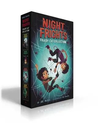Night Frights Fraidy-Cat Collection (Boxed Set): Noční strašidla (Boxed Set): Strašidelný knír; Číhající fazole; Ne tak úplně malý pavouk; Veverky se ztratily Nu - Night Frights Fraidy-Cat Collection (Boxed Set): The Haunted Mustache; The Lurking Lima Bean; The Not-So-Itsy-Bitsy Spider; The Squirrels Have Gone Nu