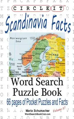 Zakroužkujte to, Skandinávie Fakta, Hledání slov, Puzzle Book - Circle It, Scandinavia Facts, Word Search, Puzzle Book